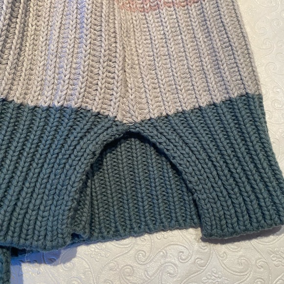 ARMANI EXCHANGE MULTI -COLOURED STRIPED SWEATER Sz L - Picture 3 of 9